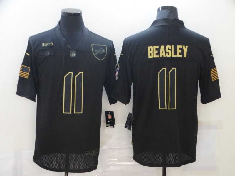 Men's Buffalo Bills Cole Beasley #11 Black Jersey